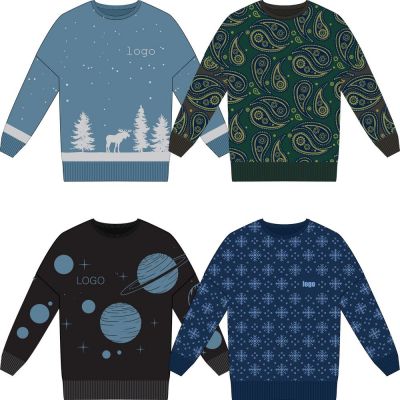 Свитер оверсайз на заказ Tricksy Net, полушерсть-0