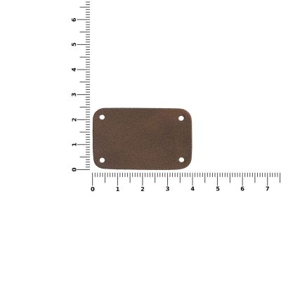 Лейбл Eta Nubuck Touch, S, темно-коричневый-1