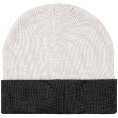 Шапка Real Talk Duo, молочная с графитовым-1