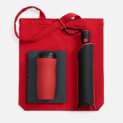 Набор Flexpen Black Walk, черный с красным-1