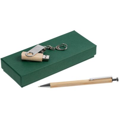 Набор WoodLine, 8 Гб, зеленый-0