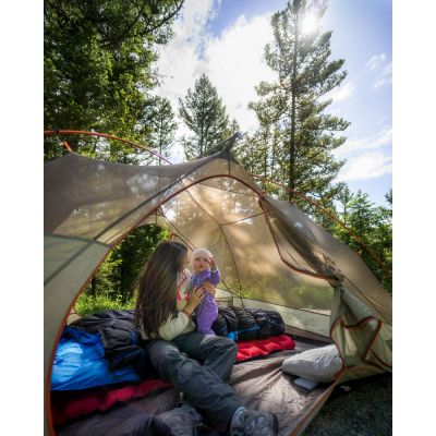 Надувной коврик Insulated Static V Luxe, красный-11