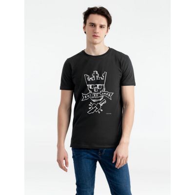 Футболка Sacred Bones, черная-0