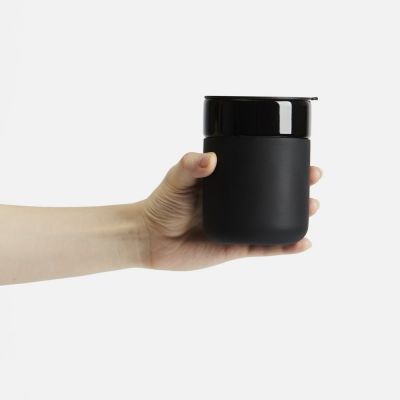 Кружка Nabo с силиконовым держателем, черная-3