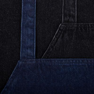 Фартук джинсовый E2, черный-3