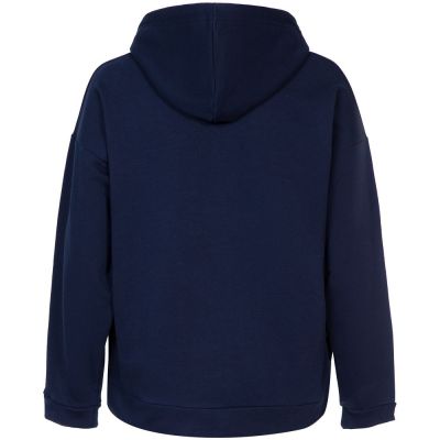 Худи унисекс оверсайз Seamark, темно-синее-1