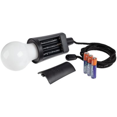 Лампа портативная Lumin, черная-3