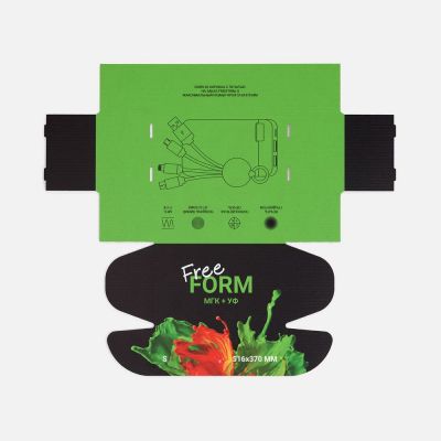 Коробка с печатью на заказ Freeform, S-3