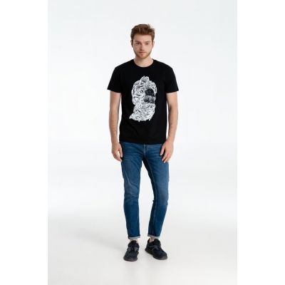 Футболка Tattoo Inverted, черная-3