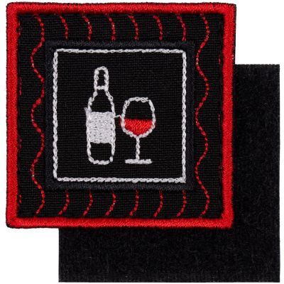 Шеврон на липучке «Красное»-0