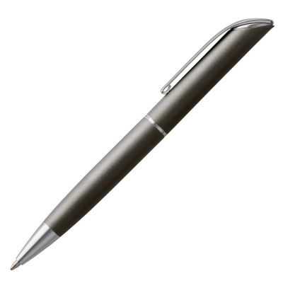 Ручка шариковая Glide, серо-коричневая-1