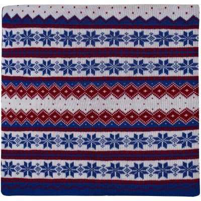 Плед Happy View, синий с красным-2