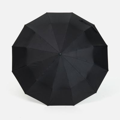 Зонт складной с УФ-защитой Ribstar, черный-1