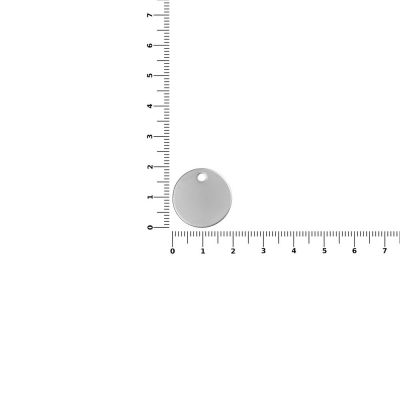 Шильдик металлический Alfa Sirkel, серебристый-3