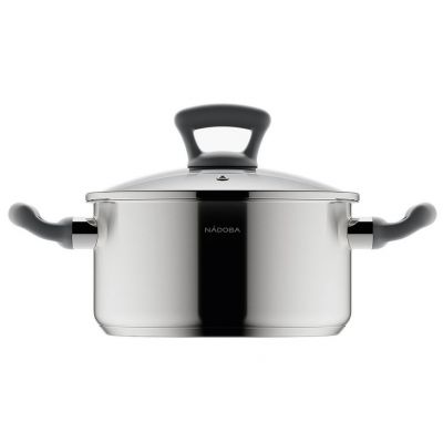 Кастрюля со стеклянной крышкой Vikki-0