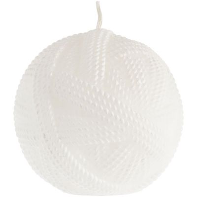 Свеча Kniteam, клубок, белый-0