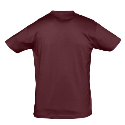 Футболка унисекс Regent 150, бордовая-1