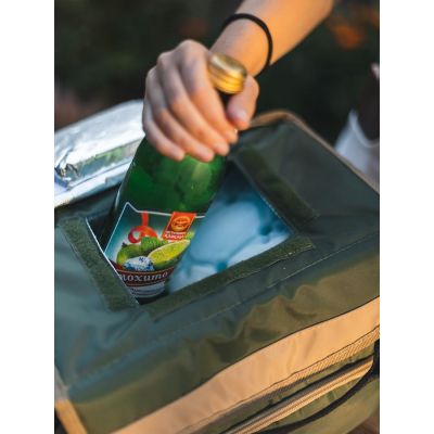 Термосумка с люком «Арктика», M, зеленая-3