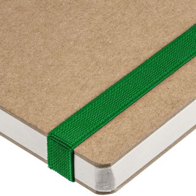 Ежедневник Eco Write Mini, недатированный, с зеленой резинкой-4