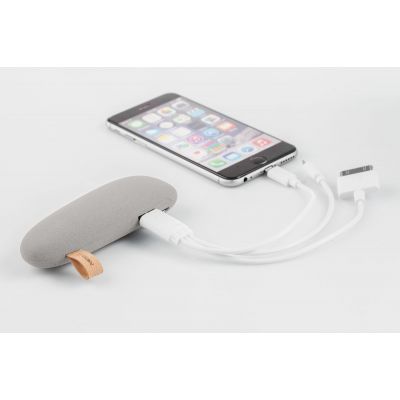 Внешний аккумулятор Pebble 2600 мАч, светло-серый-5