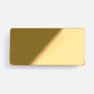 Значок Magnet Matto, золотистый глянцевый-0