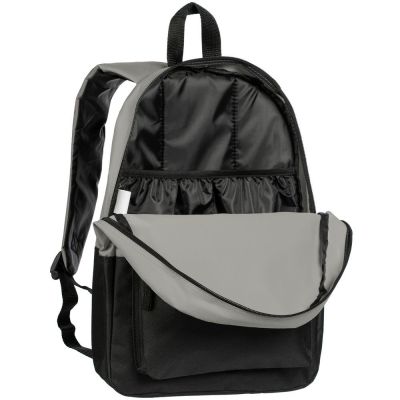 Рюкзак Base Up, черный с серым-5