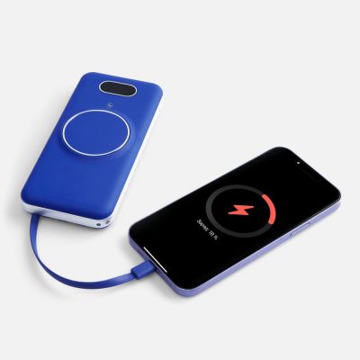 Внешний аккумулятор Omni Pro 10000 мАч, синий-7