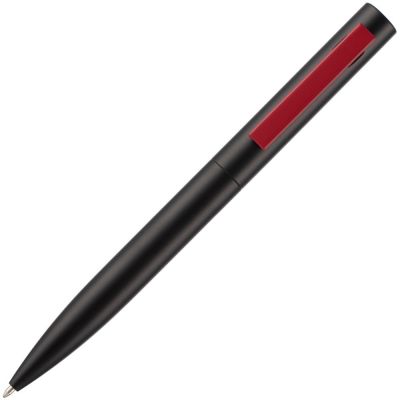 Ручка шариковая Inkolor, черная с красным-1