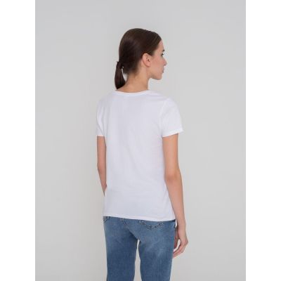 Футболка женская «Горы», белая-4