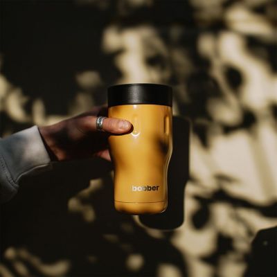 Термостакан Tumbler 350, вакуумный, оранжевый-6