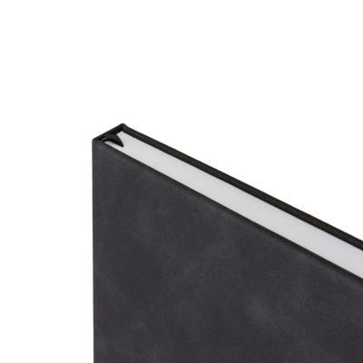 Ежедневник Horizon, недатированный, серый с черным-4