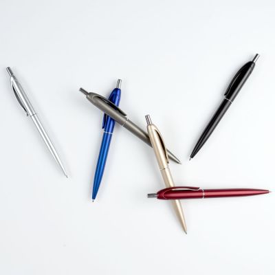 Ручка шариковая Bright Spark, синий металлик-5