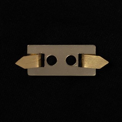 Шильдик «Счастливый клевер», золотистый-5