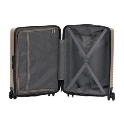 Чемодан Elton S, бежевый-3