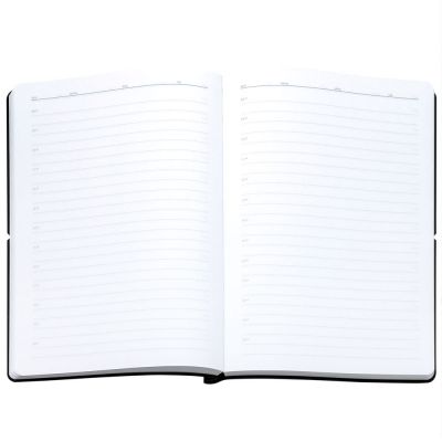 Ежедневник Flexpen Bright, недатированный, черный-7