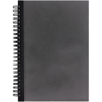 Ежедневник Notera Maxi, недатированный, серый