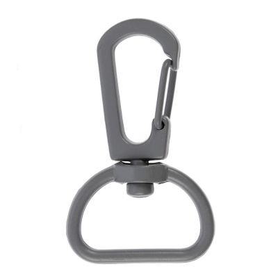 Застежка-карабин Snap Hook, M, серая-0