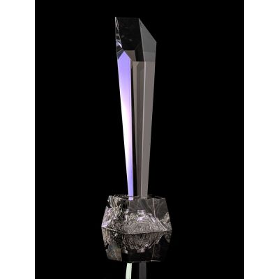 Стела Afterglow с подсветкой, большая, в подарочной упаковке-4