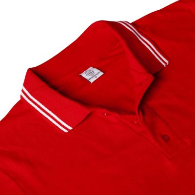 Рубашка поло Virma Stripes, красная-2