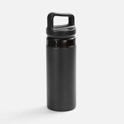 Термостакан Leval с ситечком, черный-0