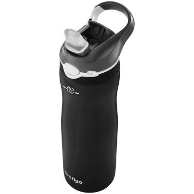 Термобутылка Ashland Chill, вакуумная, черная-4