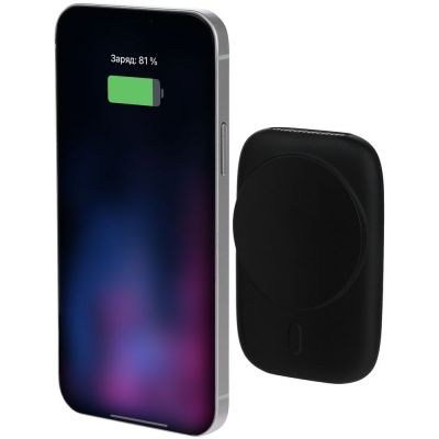 Универсальный магнитный аккумулятор Feel Motion, 5000 мАч, черный-8
