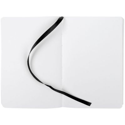 Блокнот Tex Metal, недатированный, белый с черным-5