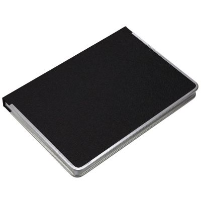 Ежедневник Frame Metal, недатированный, черный-3