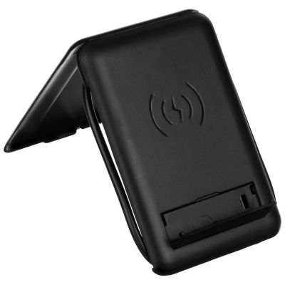 Органайзер с беспроводной зарядкой и набором адаптеров Octopod, черный-0