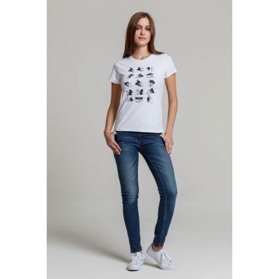 Футболка женская «Неочевидное»-4