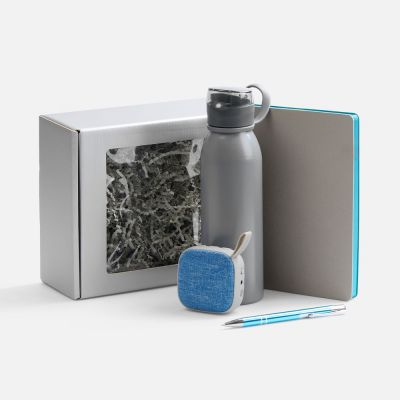 Набор Flexpen Flow, серый с бирюзовым-0