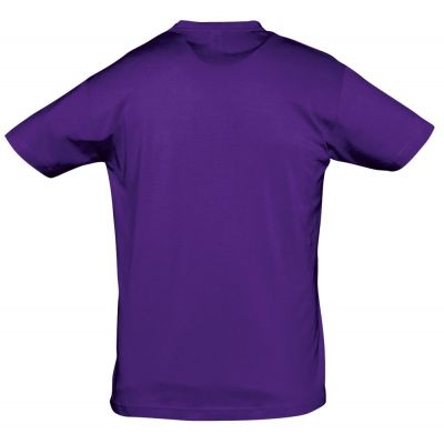 Футболка унисекс Regent 150, темно-фиолетовая-1