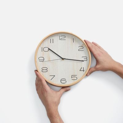 Часы Vintage, бежевые-4