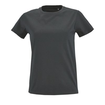 Футболка женская Imperial Fit Women, темно-серая-0
